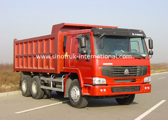 Autocarro con cassone ribaltabile del ribaltatore di SINOTRUK HOWO 10 - 25CBM con giocatore di Seat della sospensione dell'aria il MINI