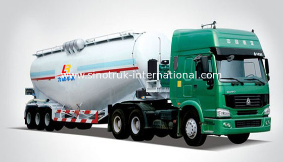 iso in serie d'acciaio/3C/BV/IFA/SGS dell'autoarticolato del carro armato del cemento di mn 48.5cbm
