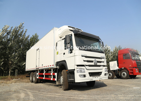 Gli alimenti congelati ad alta resistenza RHD 8×4 hanno refrigerato i camion ed i furgoni a basso rumore 40 tonnellate
