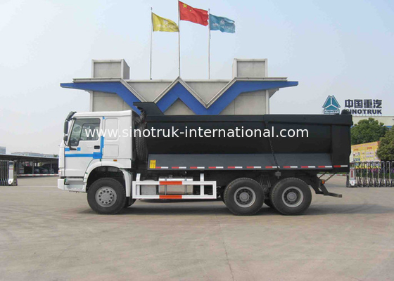 Tipo consumo di SINOTRUK HOWO 371HP 6X4 U di combustibile basso pesante dell'autocarro con cassone ribaltabile del corpo del carico 30-40T
