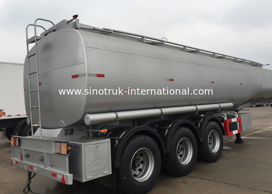 50 - 60 rimorchio a base piatta idraulico degli assi delle autocisterne 3 - 4 dell'olio di CBM SINOTRUK