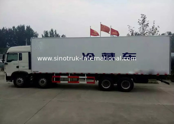 Camion refrigerato a basso rumore della scatola refrigerato trasporto delle verdure del camion SINOTRUK