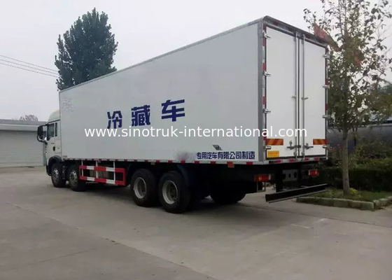 Camion refrigerato a basso rumore della scatola refrigerato trasporto delle verdure del camion SINOTRUK