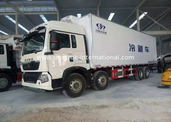 Camion refrigerato a basso rumore della scatola refrigerato trasporto delle verdure del camion SINOTRUK