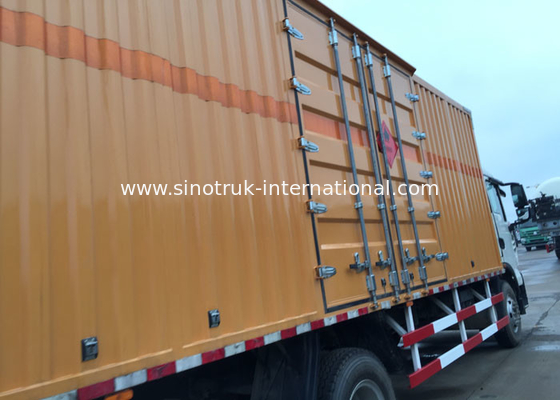 Veicolo del camion dell'euro 2 di Van Cargo Truck SINOTRUK HOWO 4X2 LHD di alta sicurezza