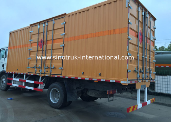 Veicolo del camion dell'euro 2 di Van Cargo Truck SINOTRUK HOWO 4X2 LHD di alta sicurezza