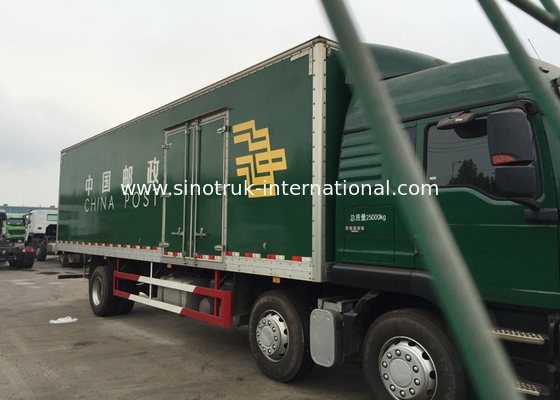 SINOTRUK HOWO Cargo Van tonnellate di euro di 6x2 di Truck 30 - 40 2 336HP per industria di logistica