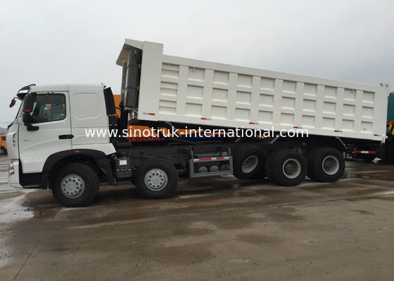 Autocarro con cassone ribaltabile di Sinotruk Howo A7 371 HP 12 tonnellate 20 - 30 CBM ZZ3317N3867N1 delle ruote LHD 60