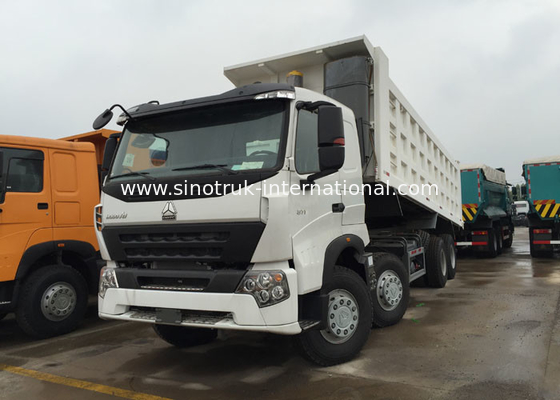 Autocarro con cassone ribaltabile di Sinotruk Howo A7 371 HP 12 tonnellate 20 - 30 CBM ZZ3317N3867N1 delle ruote LHD 60