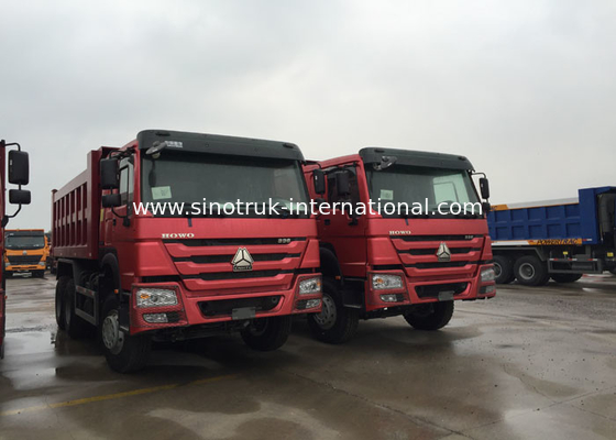 Sollevamento anteriore del motore 336HP HYVA dell'euro 2 dell'autocarro con cassone ribaltabile del ribaltatore di LHD 6X4 SINOTRUK HOWO