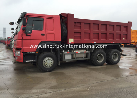 Sollevamento anteriore del motore 336HP HYVA dell'euro 2 dell'autocarro con cassone ribaltabile del ribaltatore di LHD 6X4 SINOTRUK HOWO