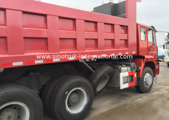 25 - 40 tonnellate di CNHTC del ribaltatore di autocarro con cassone ribaltabile 371HP 10 spinge per l'estrazione mineraria/impianti municipali
