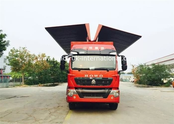 veicoli industriali di capacità di carico del carico di 8X4 LHD Wing Van Cargo Truck grandi