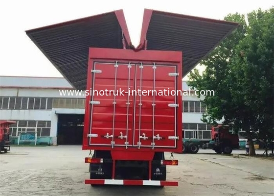 veicoli industriali di capacità di carico del carico di 8X4 LHD Wing Van Cargo Truck grandi