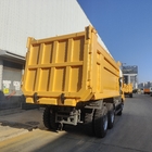 Re giallo Mine Dump Truck dell'euro 2 HOWO 30 tonnellate di carico