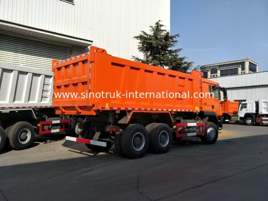 Tramonto ZZ3257N384GB1 arancio di Sinotruk 371HP TXcab dell'autocarro con cassone ribaltabile di HOWO