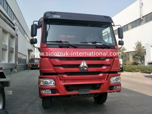 Autocarri con cassone ribaltabile rosso di HOWO SINOTRUK 10 - carico cubico 25 del tester 25 - 40t ZZ3257N3847A