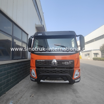 Caricamento ARANCIO dell'AUTOCARRO CON CASSONE RIBALTABILE del RIBALTATORE di SINOTRUK HOWO 371HP 6x4 30T