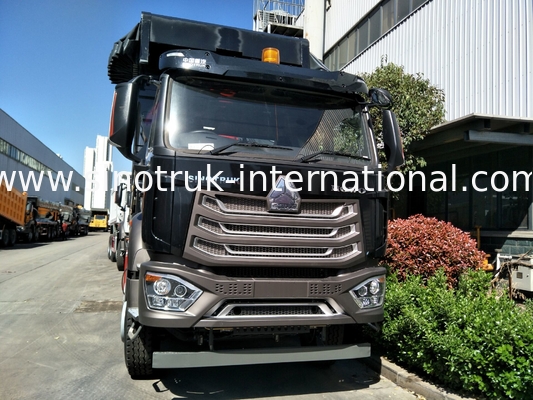 Ruote N7 nero ZZ3317V386JB1R di Sinotruk HOWO Tipper Dump Truck 8X4 371hp 12