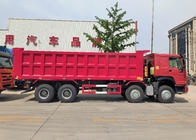 Estrazione mineraria del × 4 di Sinotruk Howo Tipper Dump Truck 12Wheels 400Hp 8