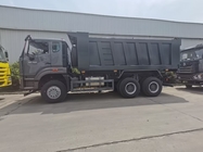 Nuova Howo E7 carrozza nera di SINOTRUK HOWO Tipper Dump Truck LHD 6X4 371HP