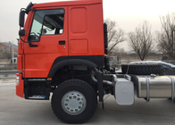 Il camion LHD 6x4 371HP del trattore della testa di disegno di HOWO sceglie la sospensione dell'aria della cabina dell'ancoraggio