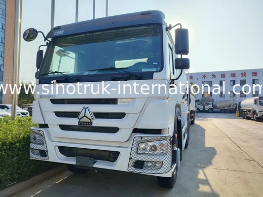 Alto camion basso LHD 6×4 10wheels del miscelatore del consumo di combustibile di cavalli vapore 400HP HOWO