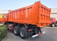 Sinotruk Howo Tipper Dump Truck Weichai 380Hp 6 × 4 5200 - 5800mm Per l'esportazione