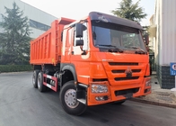 Sinotruk Howo Tipper Dump Truck Weichai 380Hp 6 × 4 5200 - 5800mm Per l'esportazione