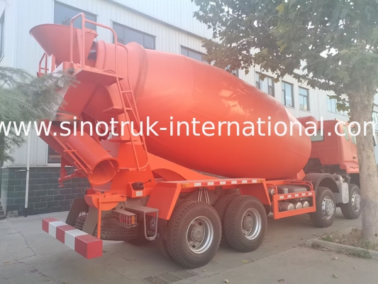 Sinotruk Howo N7 Concrete Mixer Truck 6 X 4 Euro 2 380hp Per la costruzione