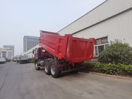 SINOTRUK HOWO N7 Tipper Dump Truck 6 × 4 10 Ruote 380 HP Per l'esportazione Tipo U Facile da scaricare