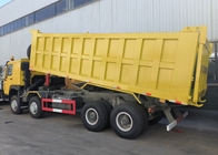 Sinotruk Howo Tipper Dump Truck 400Hp 8 × 4 50-60Tons Lhd 12 Ruote Gran vassoio