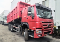 Sinotruk Howo Tipper Dump Truck 380Hp 6 × 4 con Hyva cilindro idraulico per l'estrazione mineraria