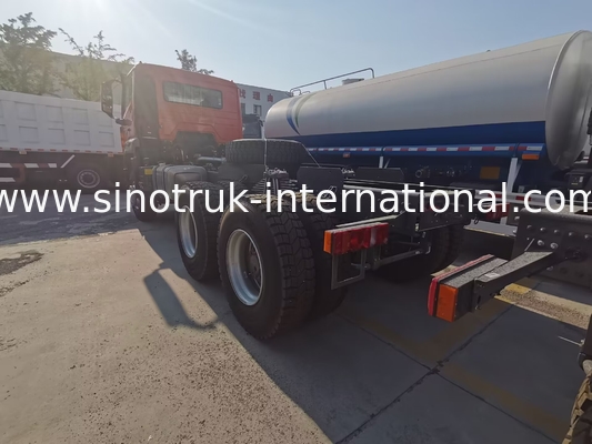 Sinotruk Nuovo Howo Tipper Dump Truck Chassis Weichai Motore 6 × 4 LHD Orange Color