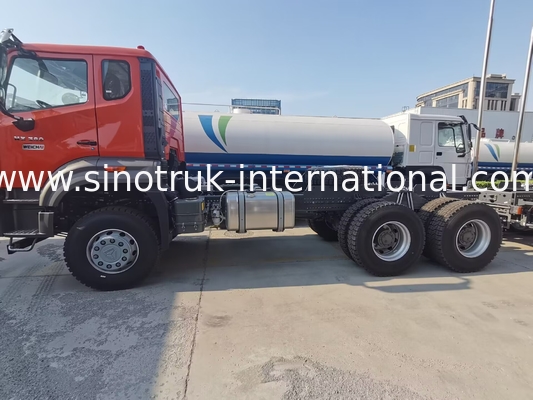 Sinotruk Nuovo Howo Tipper Dump Truck Chassis Weichai Motore 6 × 4 LHD Orange Color