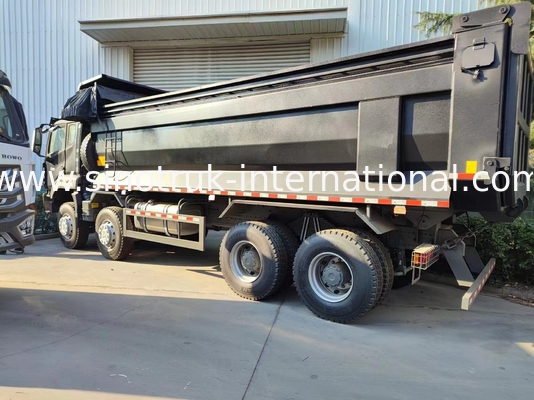 RHD 8×4 12 ruote HOWO TIPPER TRUCK 380HP