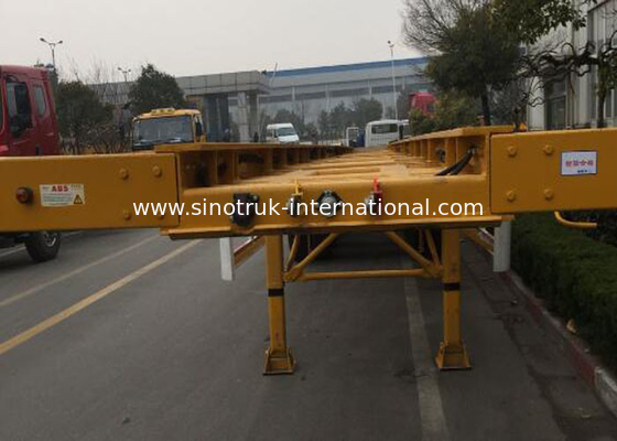 caricatore Sidelifter, rimorchio del lato della gru montato camion di 20ft 40ft dei semi di caricamento di auto del contenitore