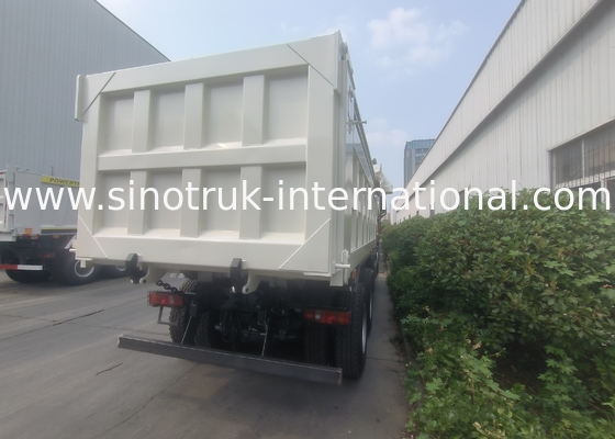 Camionetto di scarico Sinotruk Nuovo 6 × 4 Nx 20CBM Bianco Con Tarpaulin Automatico