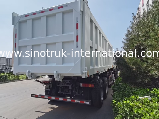 12 autocarro con cassone ribaltabile di Sinotruk HOWO 8X4 delle ruote 400hp per estrazione mineraria
