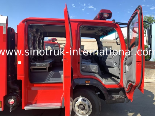 2CBM 4X2 116 HP Camionetto antincendio Agricoltura Camionetto pompiere per paesaggi