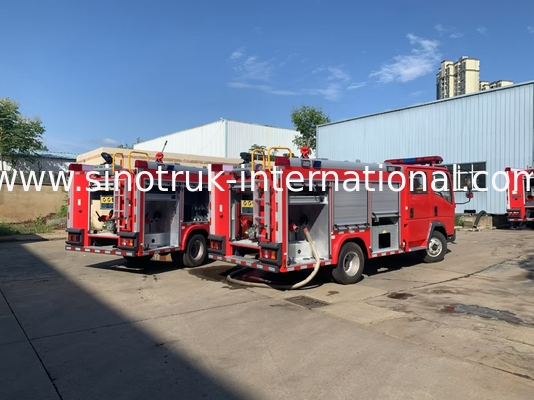 2CBM 4X2 116 HP Camionetto antincendio Agricoltura Camionetto pompiere per paesaggi