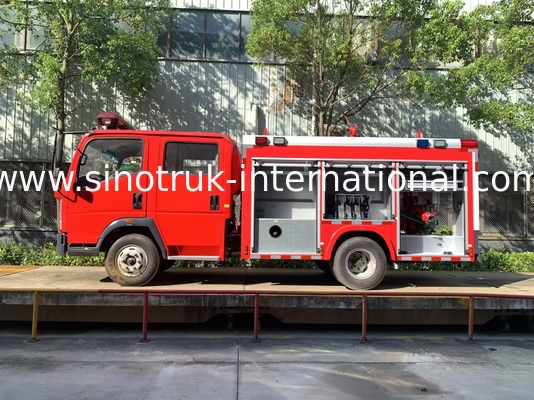 2CBM 4X2 116 HP Camionetto antincendio Agricoltura Camionetto pompiere per paesaggi