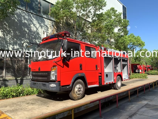 2CBM 4X2 116 HP Camionetto antincendio Agricoltura Camionetto pompiere per paesaggi