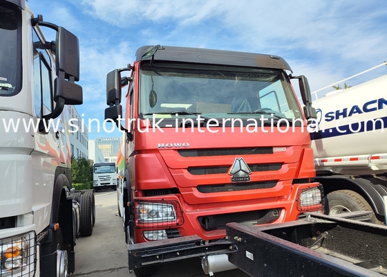 SINOTRUK HOWO Rosso 380HP 8×4 12 Ruote Cisterna di olio ad alta capacità