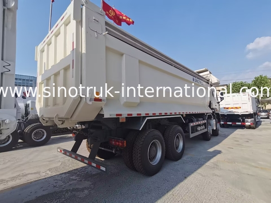 Sinotruk HOHAN Nuovo HOWO 8X4 Dump Truck 380hp 12 Ruote Bianco H77L ZZ3317V386JB1R Tipo U