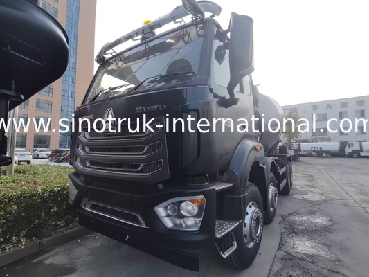 NEW HOWO HOHAN SINOTRUK Camione miscelatore di calcestruzzo Nero 10CBM 380HP 8X4 RHD