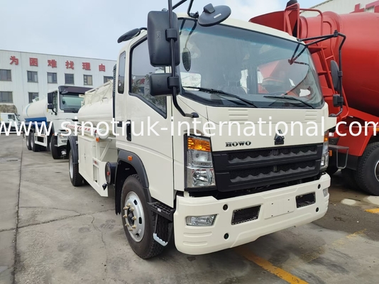 HOWO 4×2 camion leggero 5-6CBM LHD 160 HP