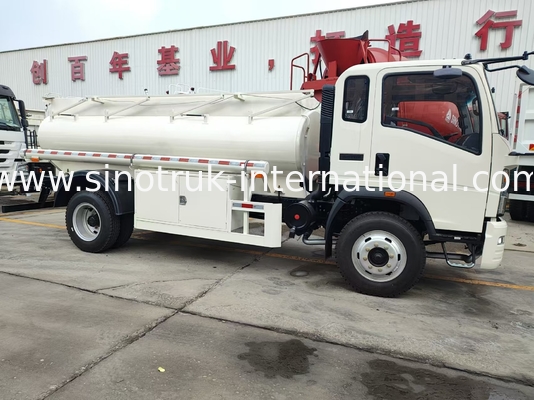 HOWO 4×2 camion leggero 5-6CBM LHD 160 HP