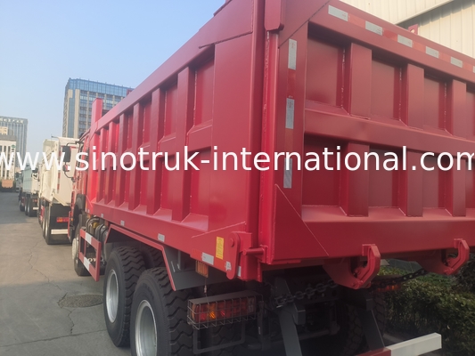 30 - 40 tonnellate RHD Sinotruk Howo Dump Truck 10 ruote