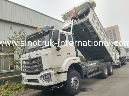 30 - 40 tonnellate RHD 10 ruote Tarpaulin Sinotruk Howo 6x4 camion di ribaltamento per la costruzione